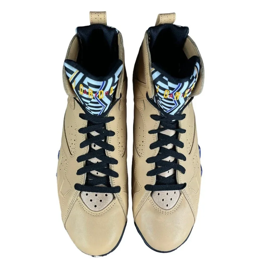 Air Jordan 7 Retro SE Vachetta Tan Afrobeats Shoes DZ4729-200 Men's Size 11